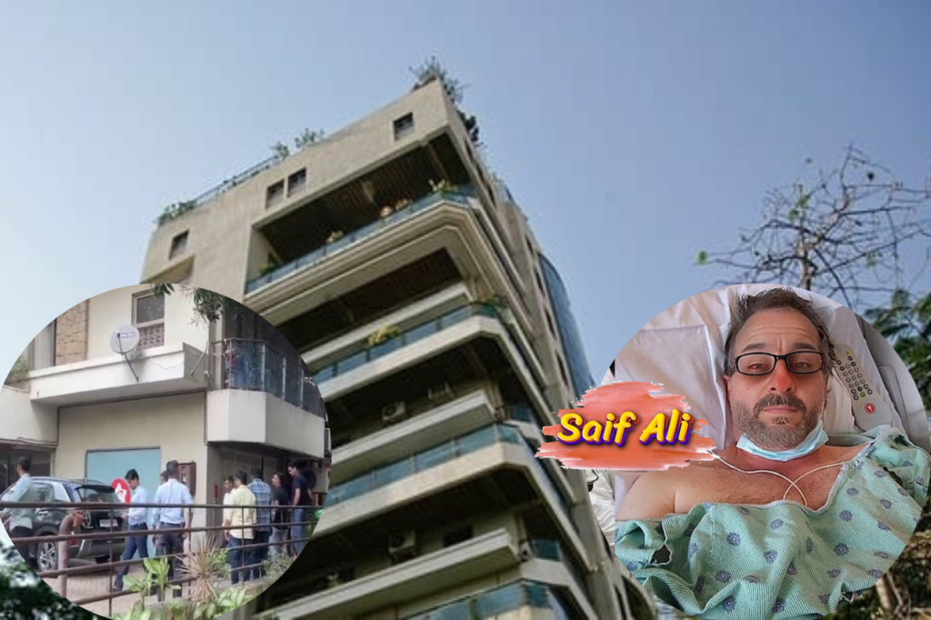 Saif Ali Khan Attacked with a knife.