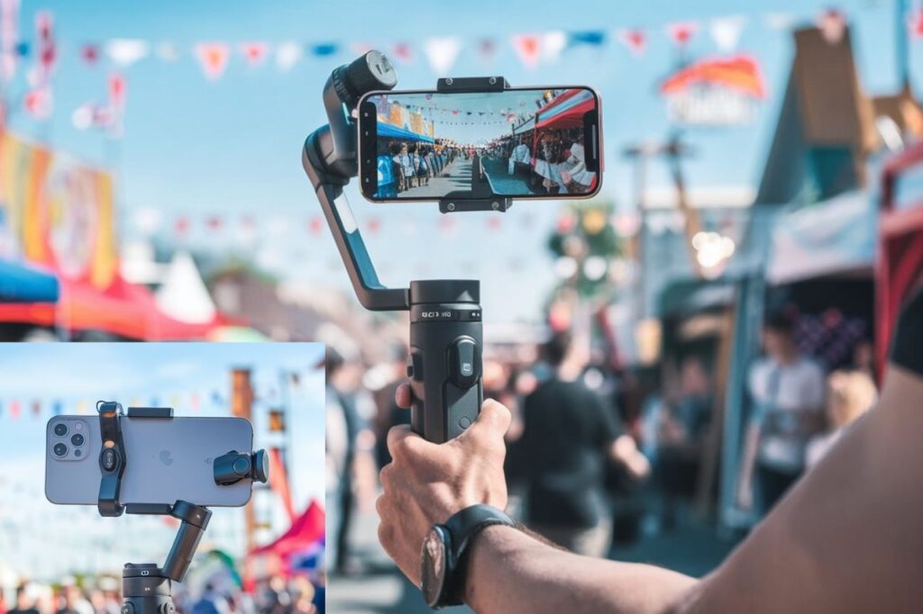 Smartphone gimbal gadgets