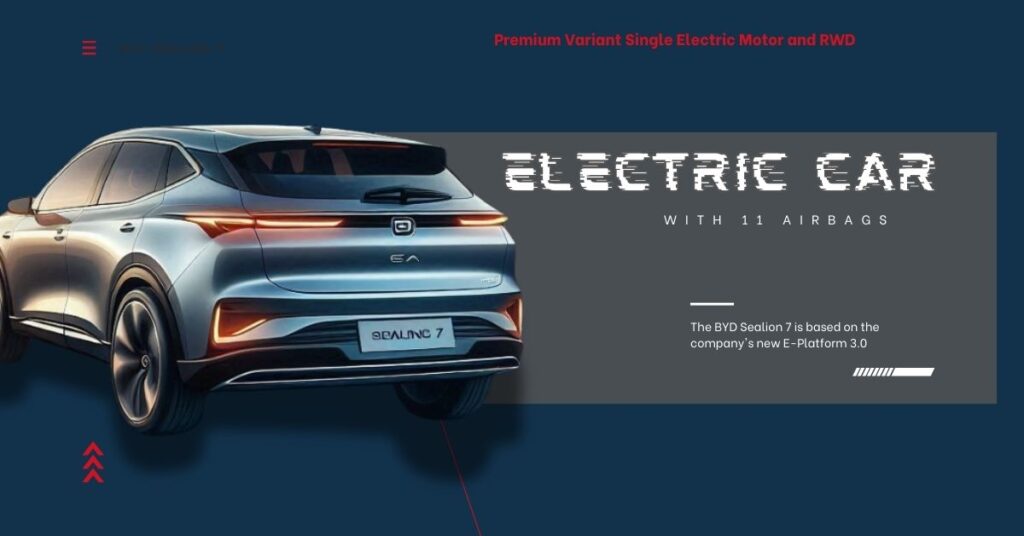 India's first electric car with 11 airbags.