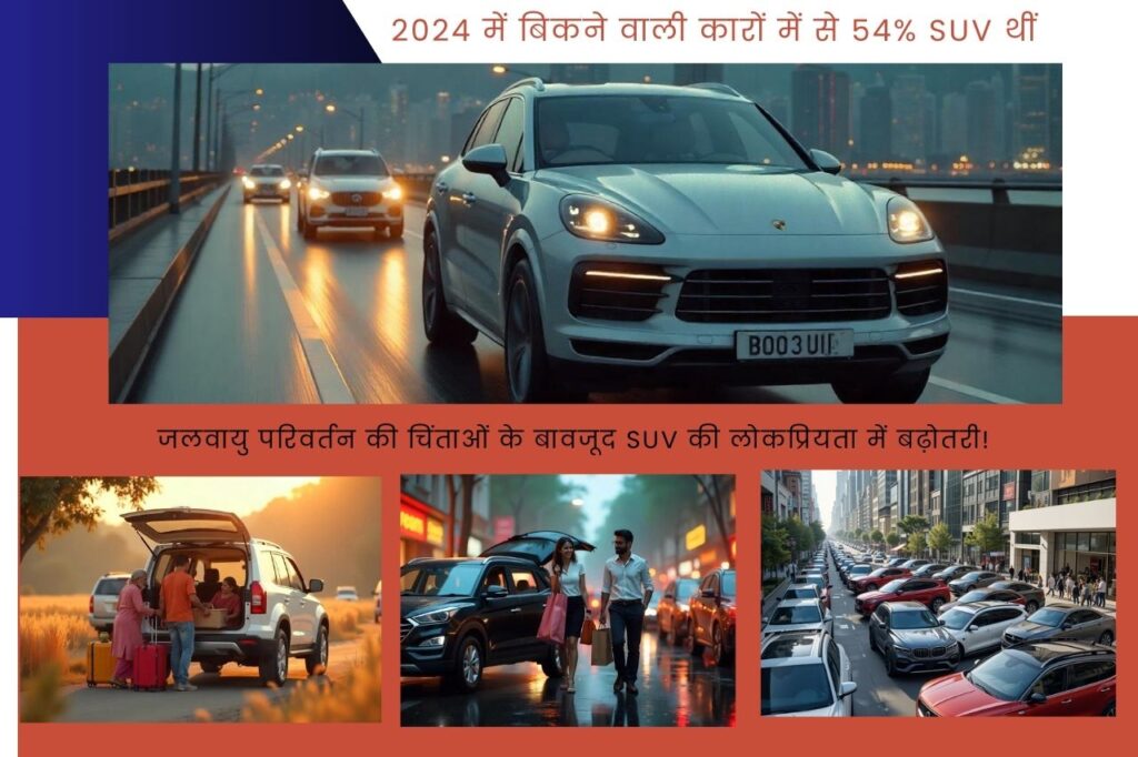 जलवायु परिवर्तन की चिंताओं के बावजूद SUV की लोकप्रियता में बढ़ोतरी! 