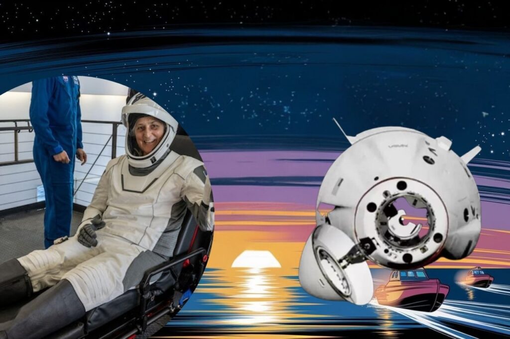 सुनीता विलियम्स (Sunita Williams) की सुरक्षित वापसी 9 महीने बाद अंतरिक्ष से धरती पर लौटीं। 