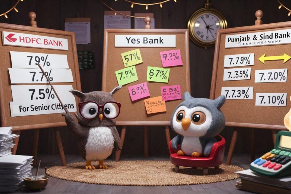 Banks reduced FD interest rates 