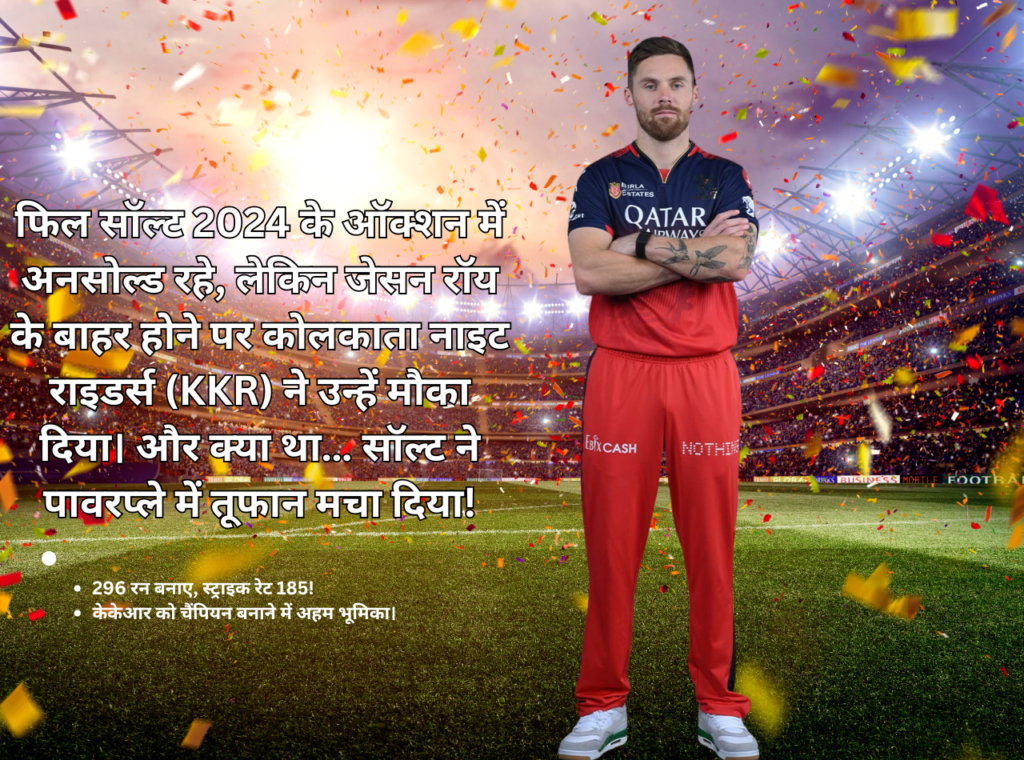 फिल सॉल्ट – केकेआर का सुपरस्टार (2024)